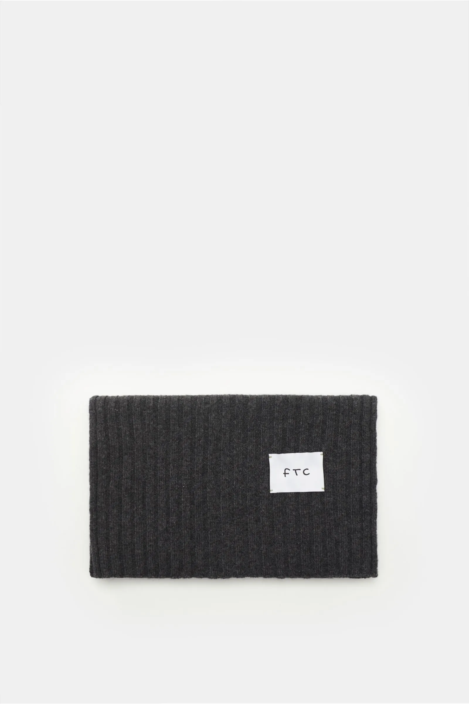 FTC cashmere scarf anthracite