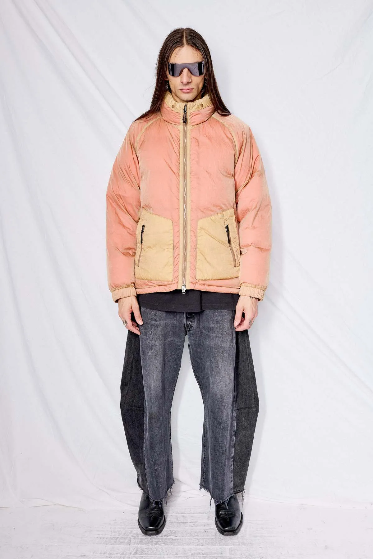 GD Down Jacket - Orange Sheer