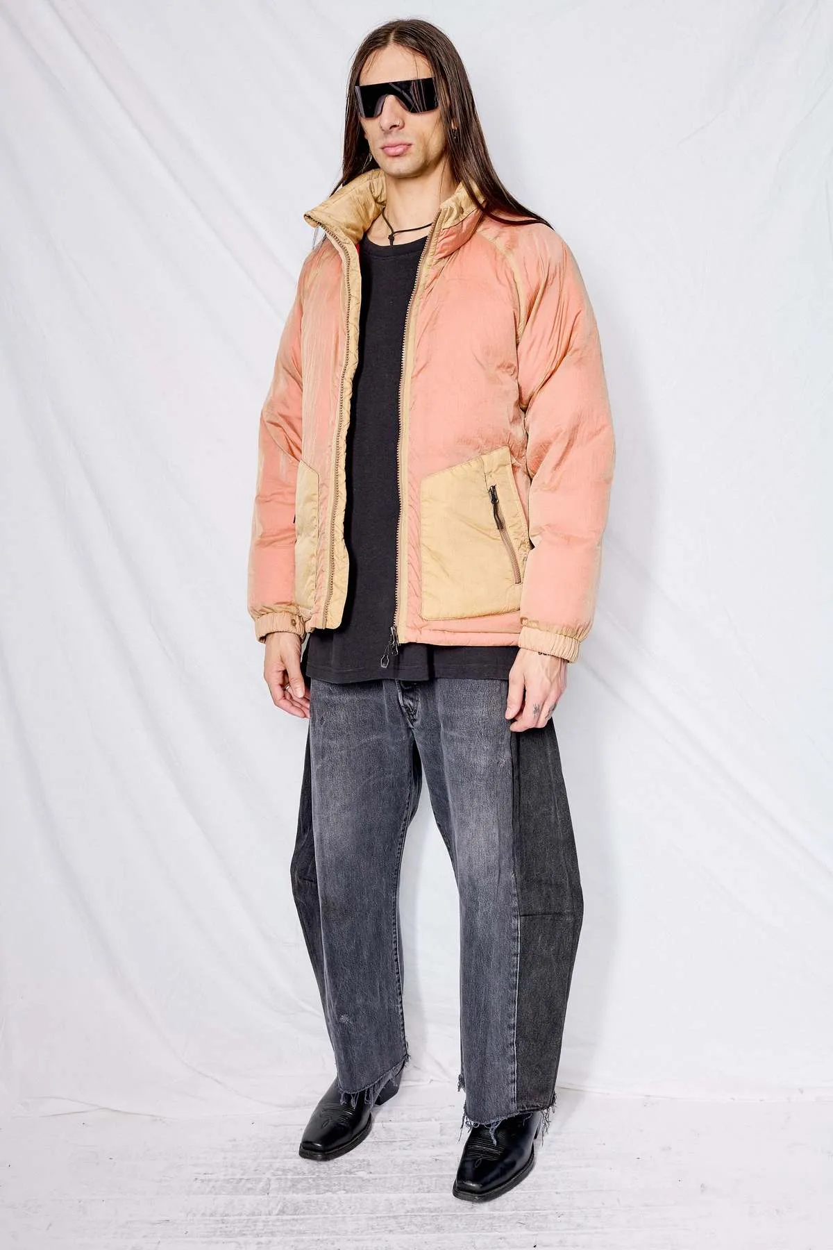 GD Down Jacket - Orange Sheer