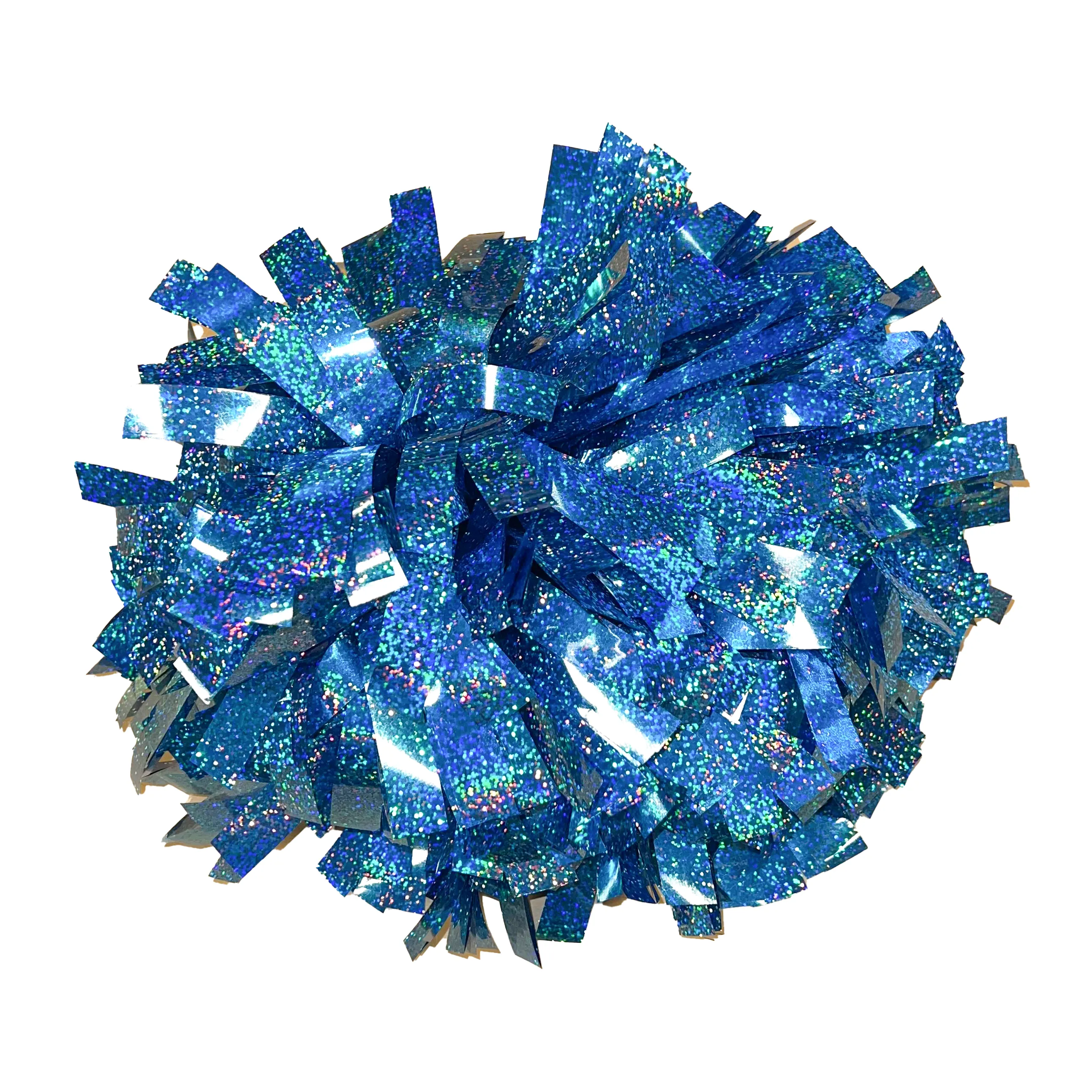 Glitter Columbia Blue Holographic pom