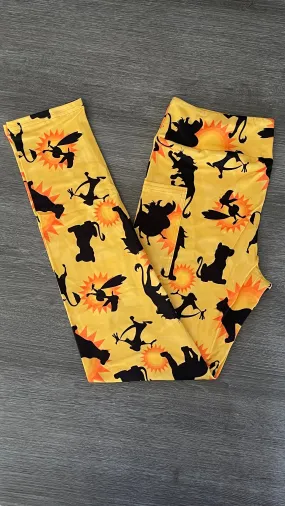 Hakuna Matata with Side Pocket Leggings