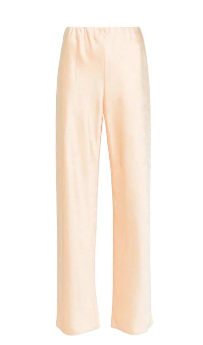 HIGH-WAIST STRAIGHT-LEG TROUSERS