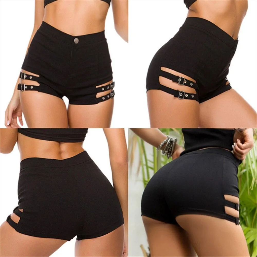 High waist Stretch Beach Hot Shorts