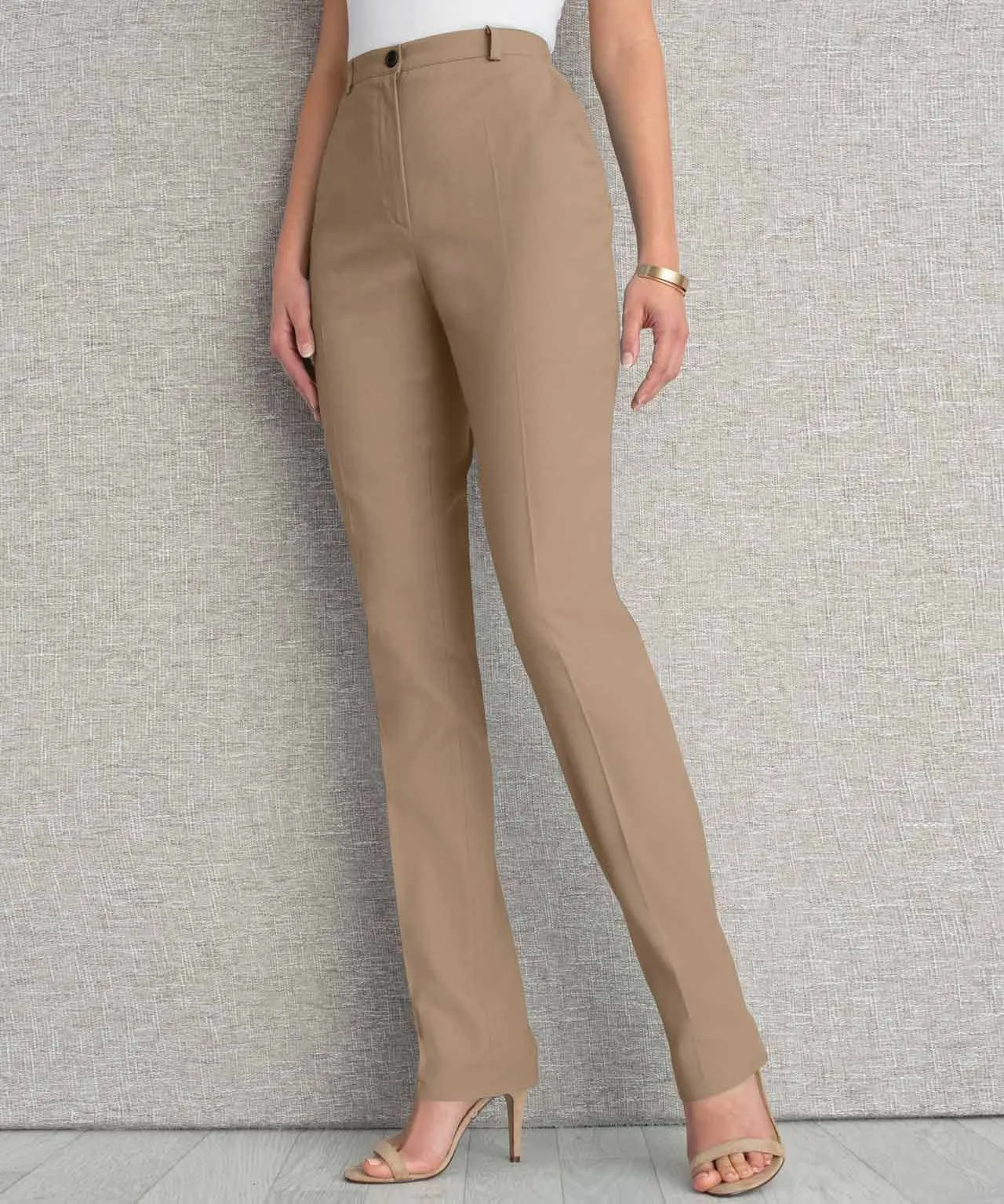 High Waist Tapered Trousers