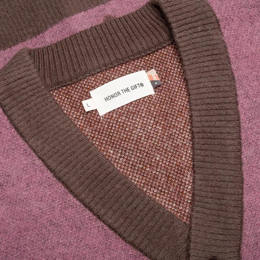 Holiday HTG Cardigan - Mauve