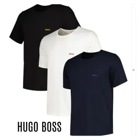 Hugo Boss  |Crew Neck Pullovers Cotton Short Sleeves Co-ord Logo