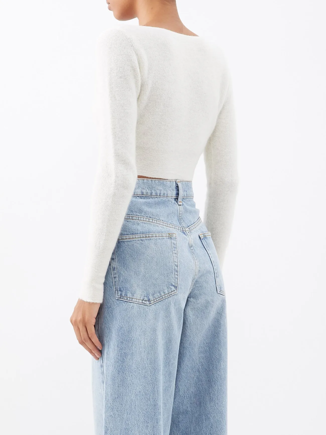 JACQUEMUS  |Casual Style Street Style Long Sleeves Plain Cardigans