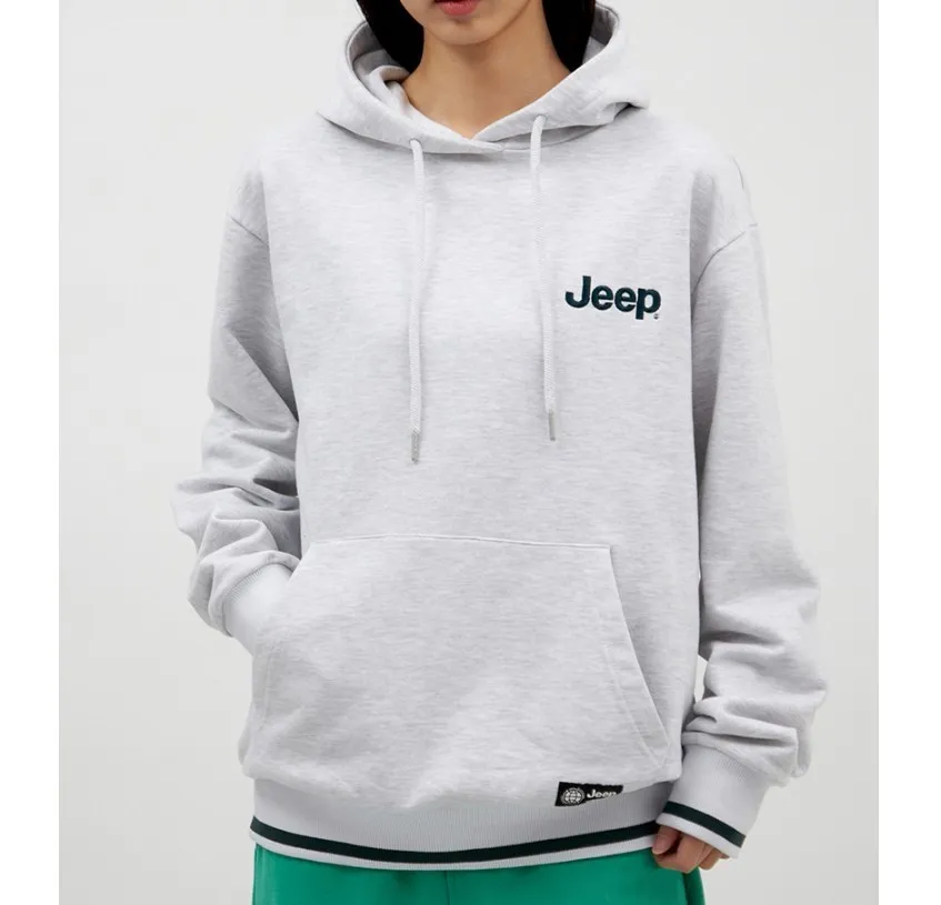 JEEP  |Unisex Street Style Long Sleeves Plain Cotton