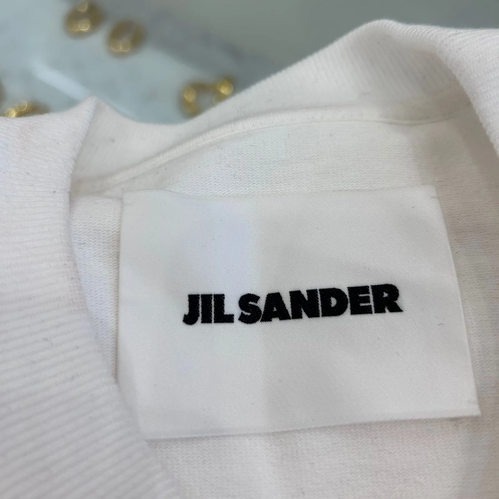 Jil Sander  |Long Sleeves Plain Long Sleeve T-shirt Logo Designers