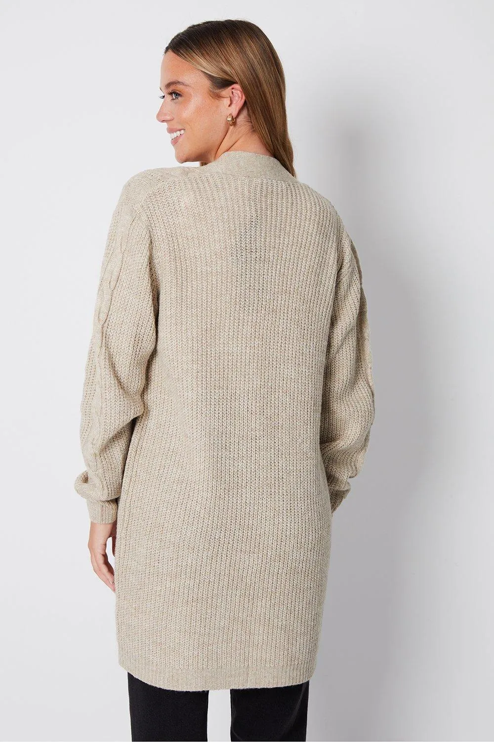 Jumpers & Cardigans | 'Rozanna' Cable Knit Cardigan | Threadbare