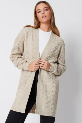 Jumpers & Cardigans | 'Rozanna' Cable Knit Cardigan | Threadbare