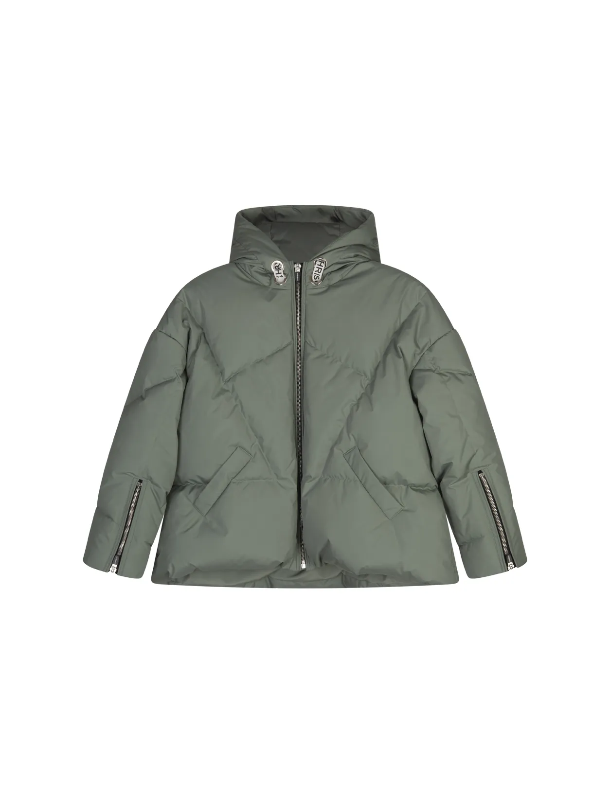 KHRISJOY KIDS Green Khriskid Down Jacket