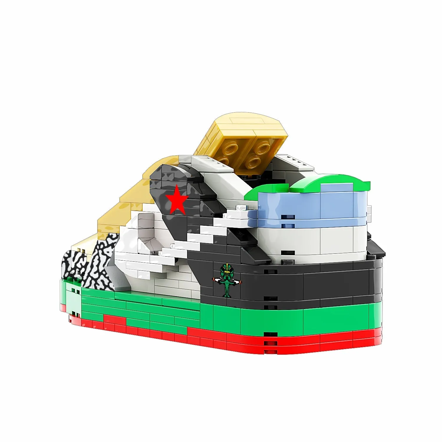 KICKSMINI Regular What the dunk Sneaker Bricks