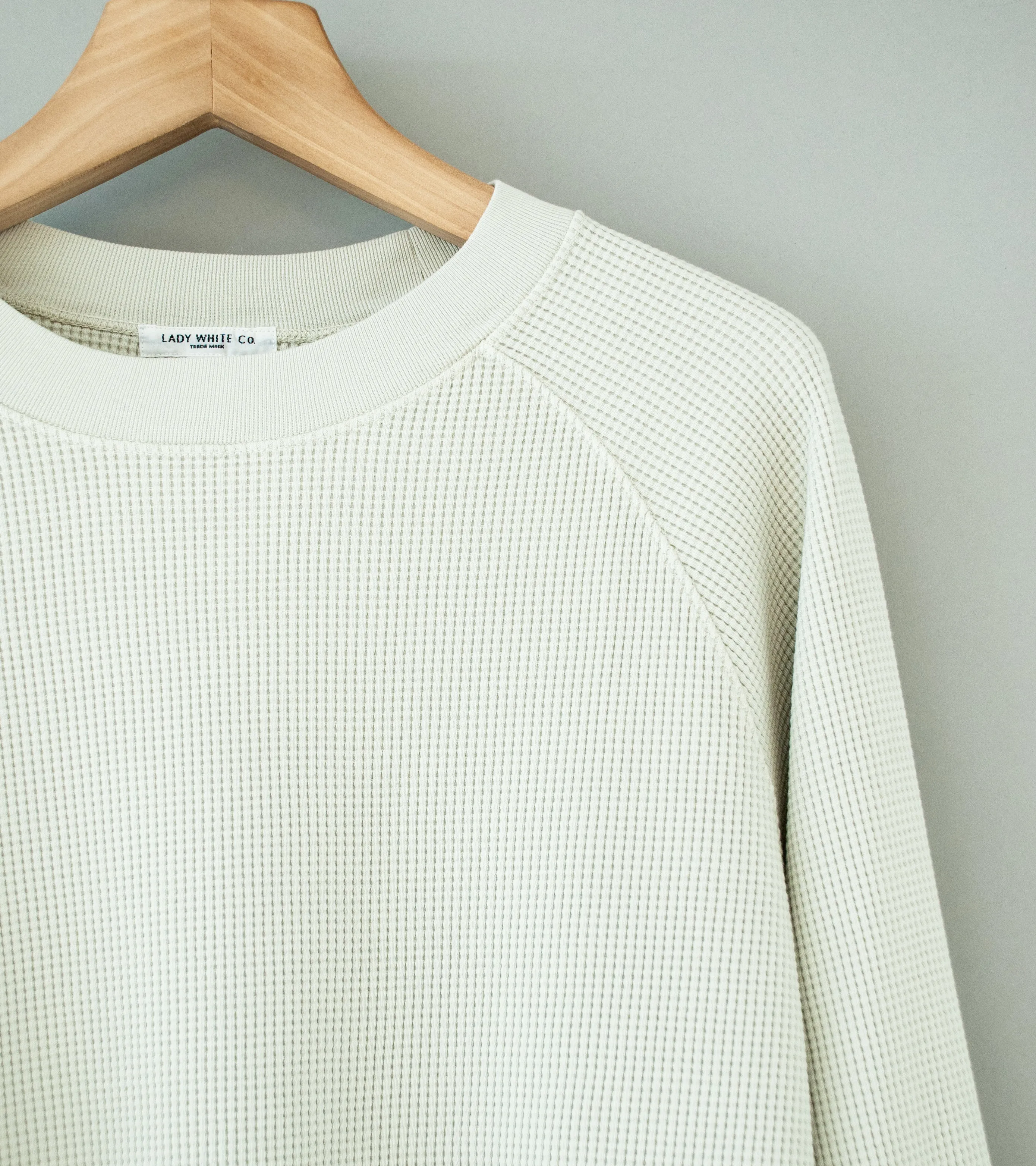 Lady White Co 'Raglan Thermal' (Putty)