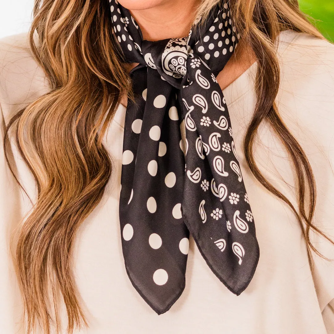 Little Bit Of Peace Scarf, Black