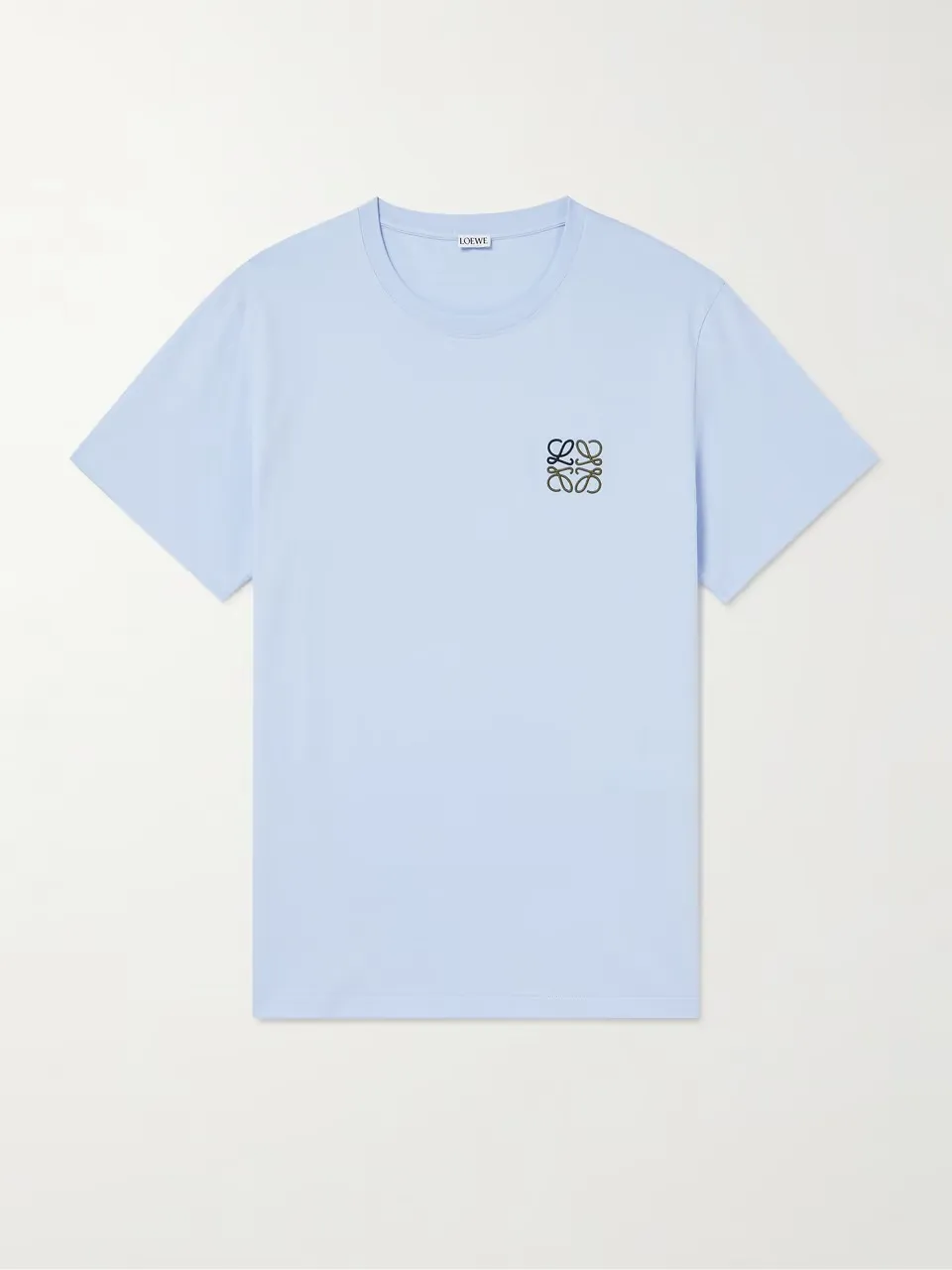 LOEWE  |Crew Neck Pullovers Unisex Plain Cotton Short Sleeves Logo