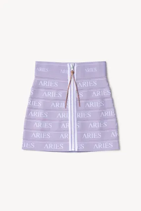 Logo Elastic Mini Skirt