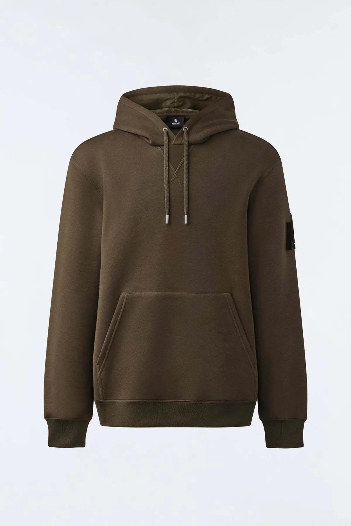 Mackage  |Pullovers Unisex Sweat Street Style Plain Khaki Logo Hoodies