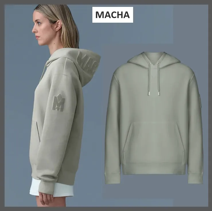 Mackage  |Unisex Street Style Long Sleeves Plain Logos on the Sleeves