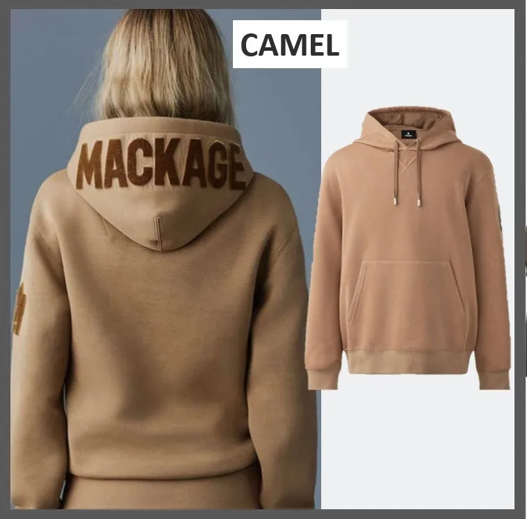 Mackage  |Unisex Street Style Long Sleeves Plain Logos on the Sleeves