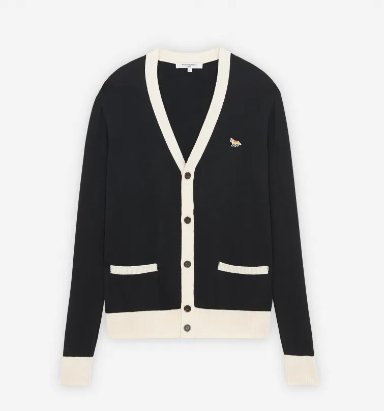 MAISON KITSUNE  |Unisex Street Style Logo Designers Cardigans