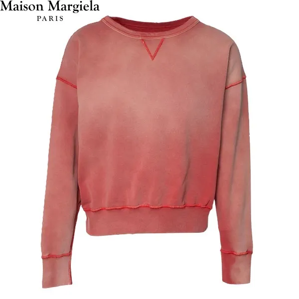 Maison Margiela  |Pullovers Unisex Street Style Plain Cotton Designers