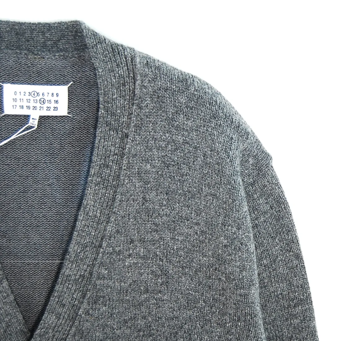 Maison Margiela  |Unisex Street Style Logo Designers Cardigans