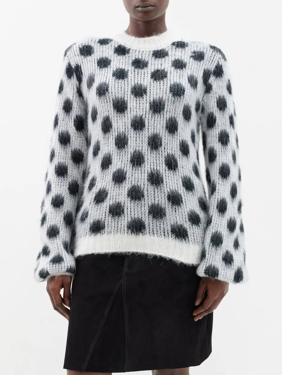 MARNI  |Dots Casual Style Unisex Street Style Long Sleeves