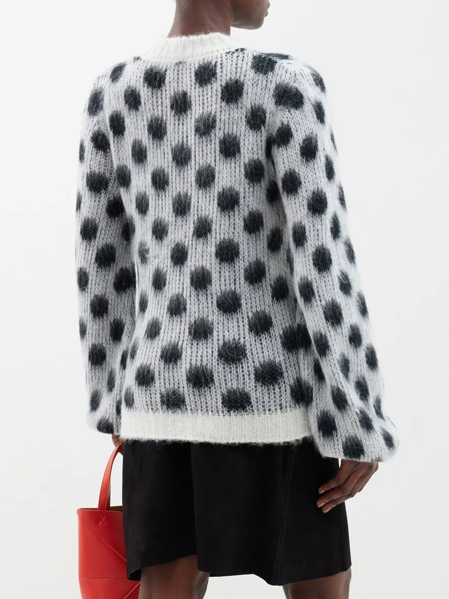 MARNI  |Dots Casual Style Unisex Street Style Long Sleeves