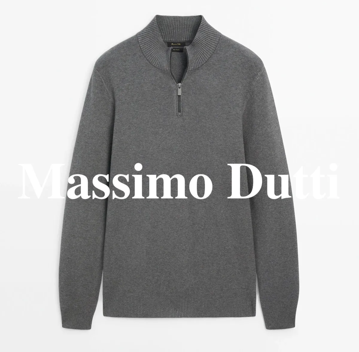 Massimo Dutti  |Pullovers Long Sleeves Plain Sweaters