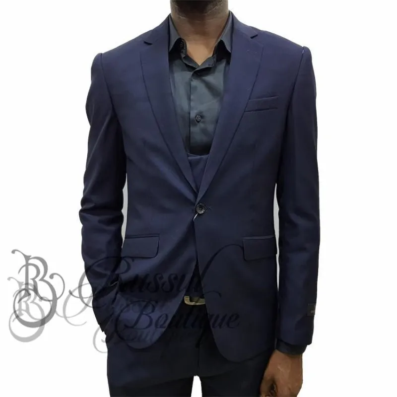 Men's 3-piece business Suit | Navy Blue