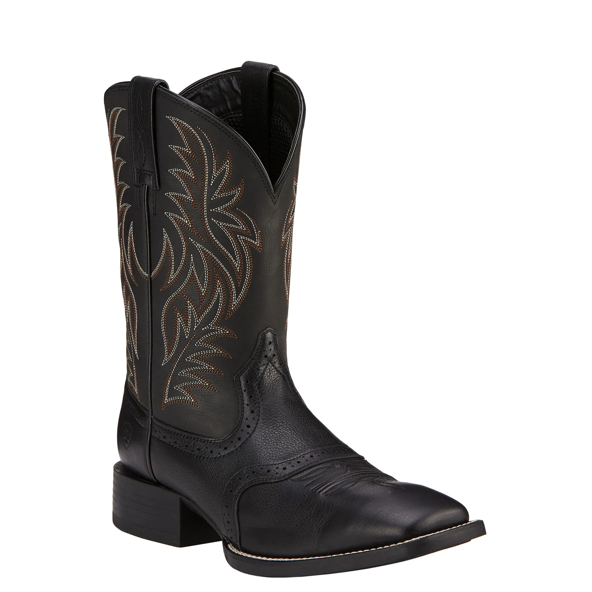 Mens Ariat Sport Wide Square Toe Western Boots