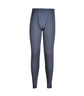 Mens b131 thermal leggings charcoal Portwest