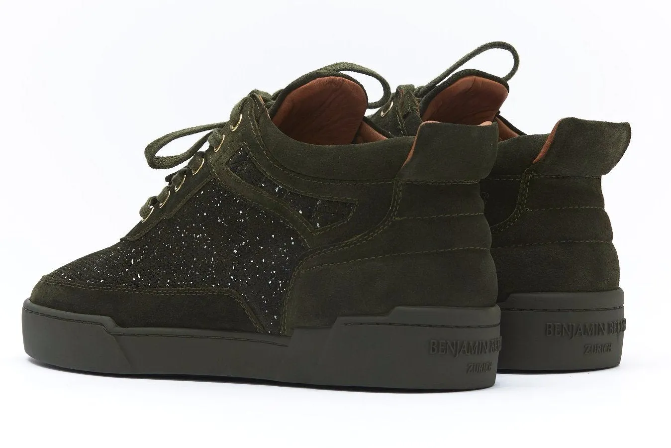 Mid-Top KHAKI SUEDE