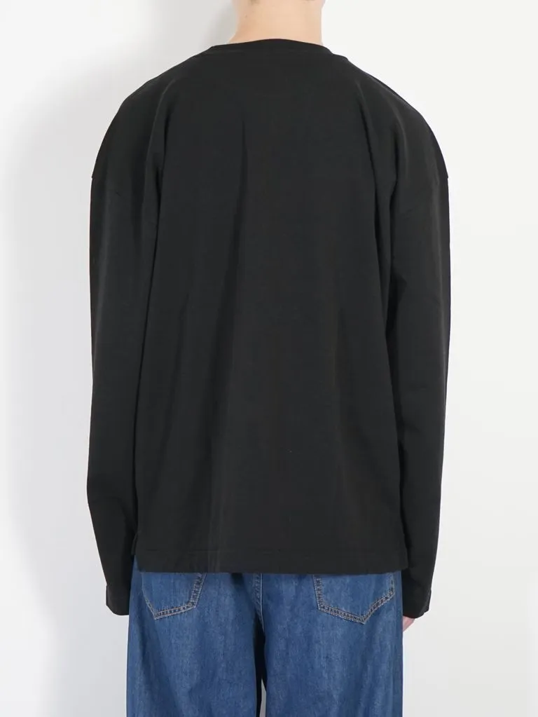 MIHARAYASUHIRO  |Crew Neck Unisex Long Sleeves Plain Cotton