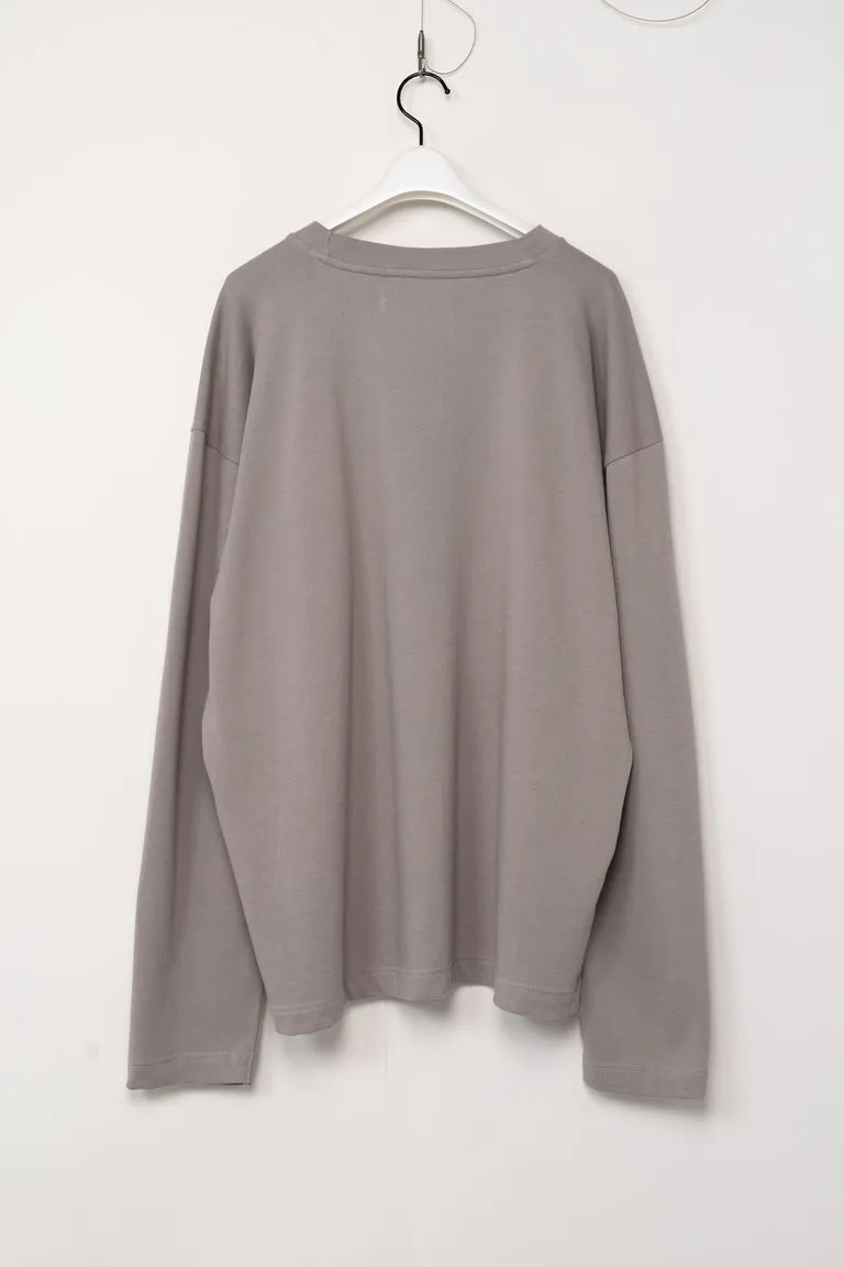 MIHARAYASUHIRO  |Crew Neck Unisex Long Sleeves Plain Cotton