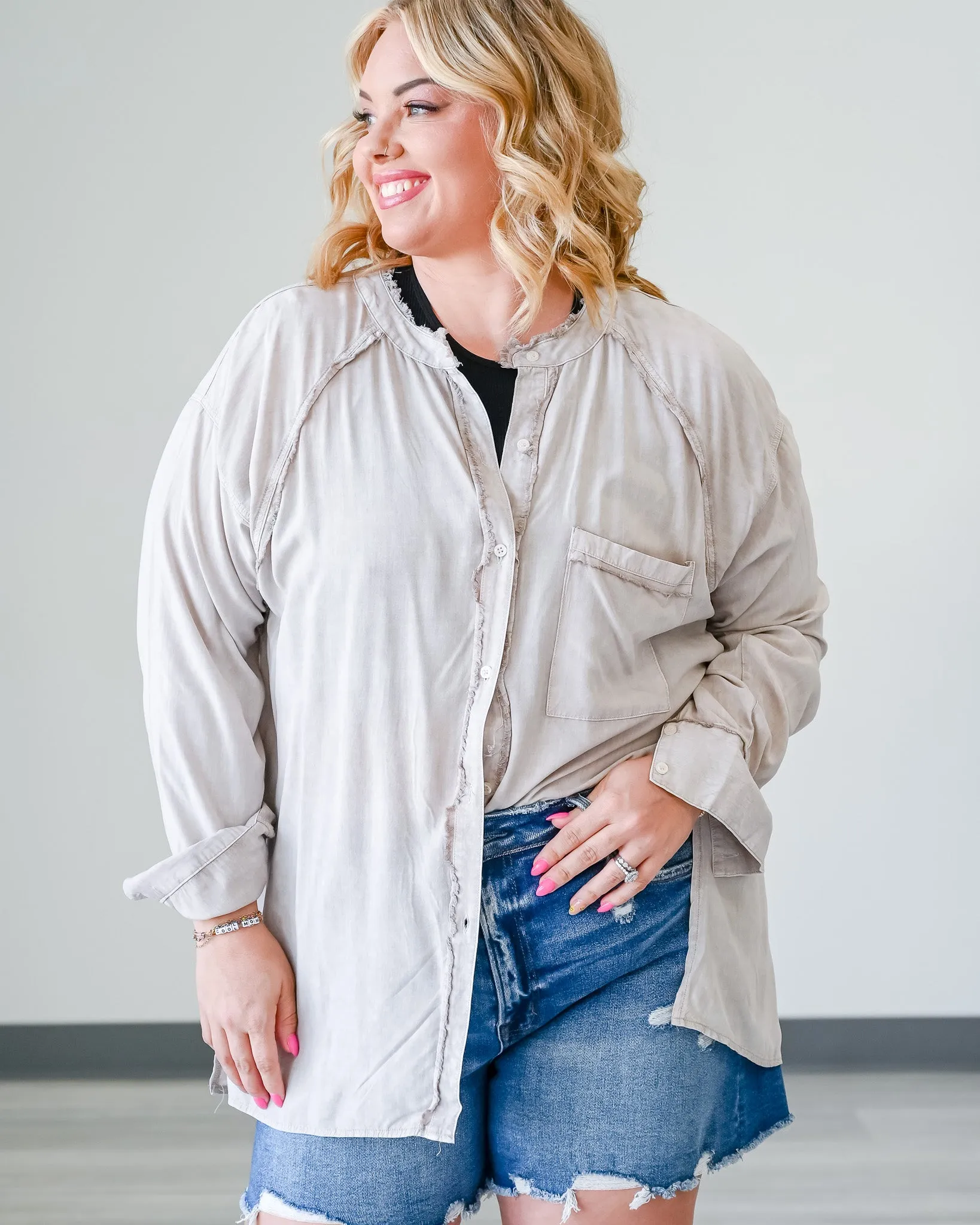 Mindy Mineral Wash Tunic