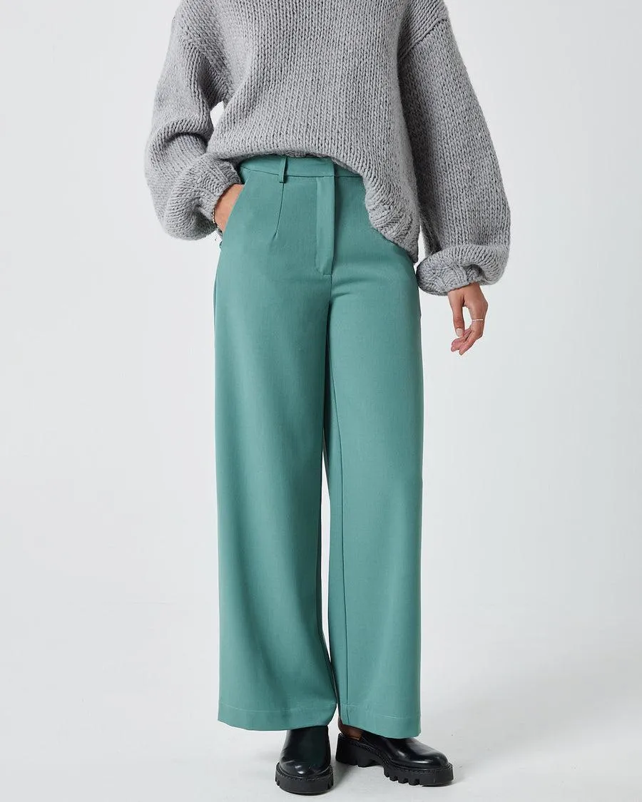 Minimum Lessa 2.0 Casual Pant In Sagebrush Green