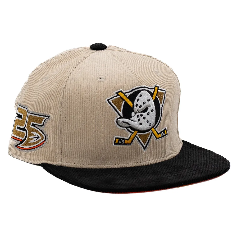 Mitchell & Ness NHL Anaheim Ducks 2-Tone Corduroy - Dynasty Fitted