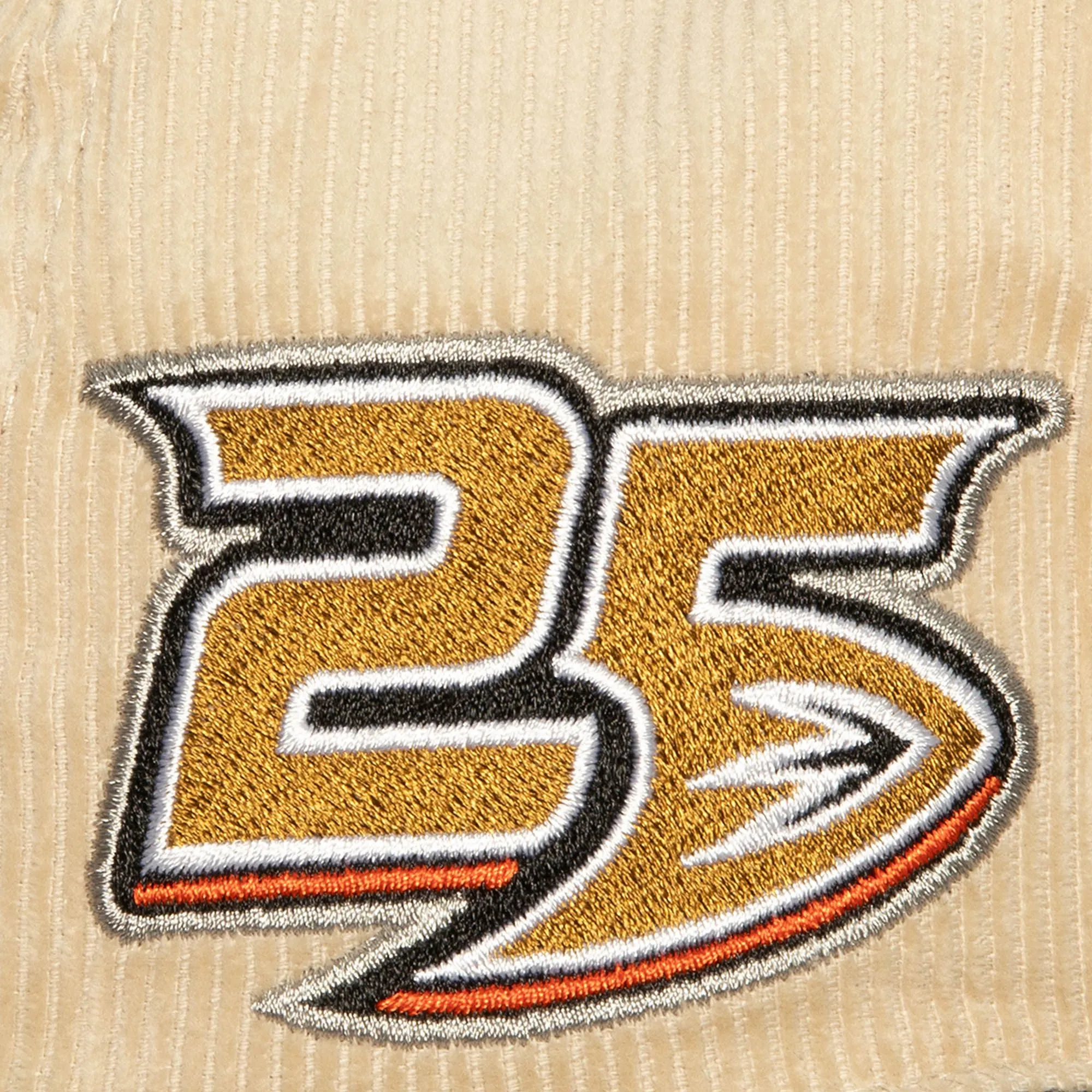 Mitchell & Ness NHL Anaheim Ducks 2-Tone Corduroy - Dynasty Fitted