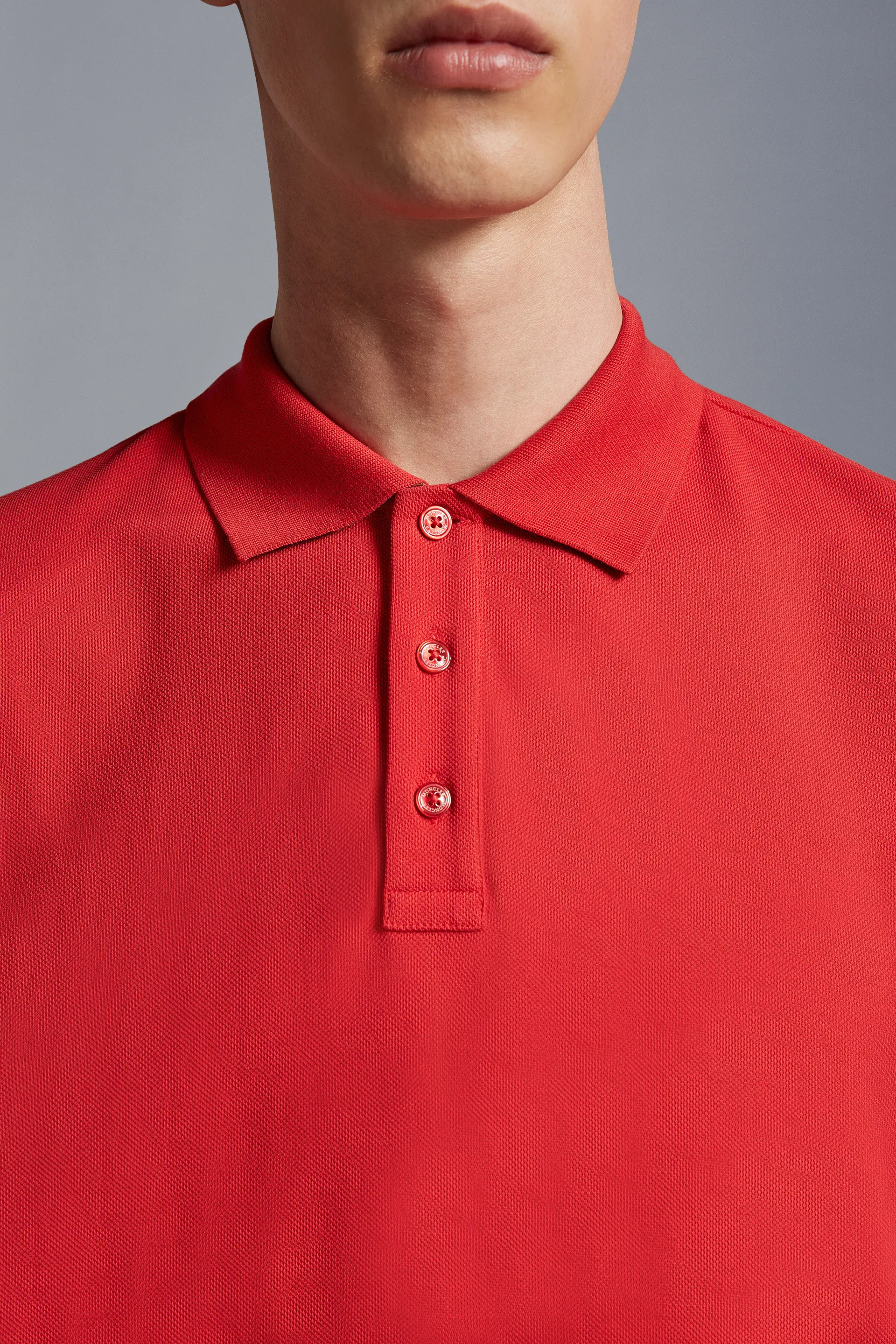 MONCLER  |Logo Lettering Polo Shirt