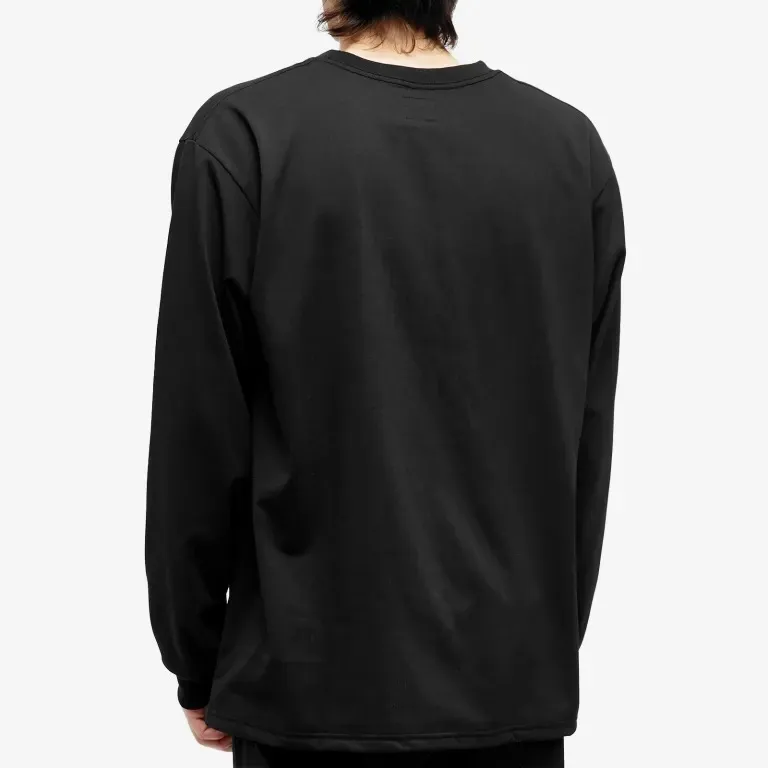 Needles  |Crew Neck Unisex Long Sleeves Long Sleeve T-shirt Logo