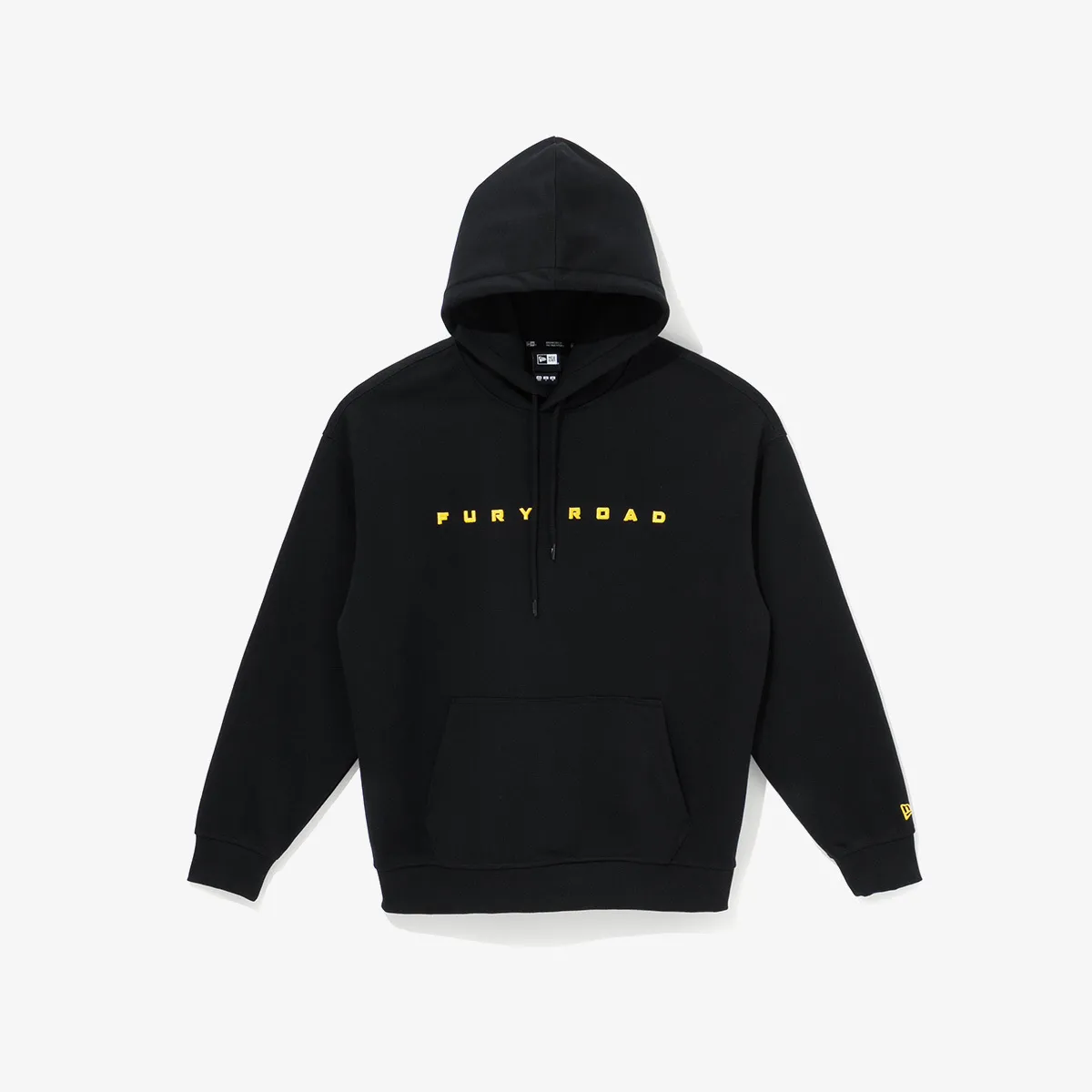 New Era  |Unisex Oversized Logos on the Sleeves Logo Hoodies