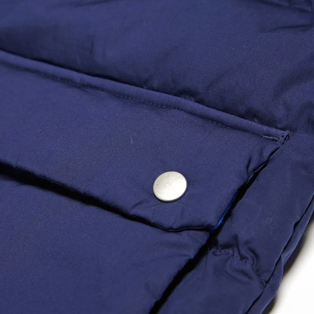 Norse Projects Torkild Down Poplin VestBlue Depths