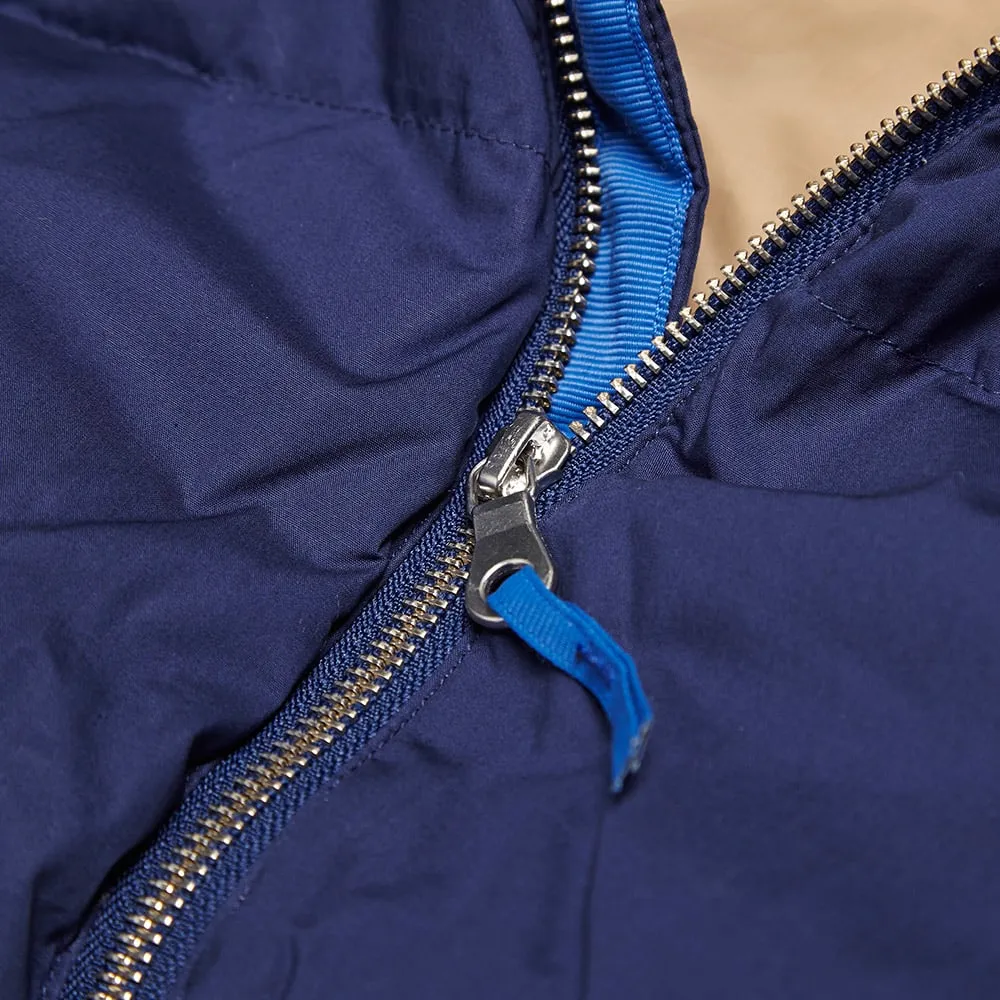 Norse Projects Torkild Down Poplin VestBlue Depths