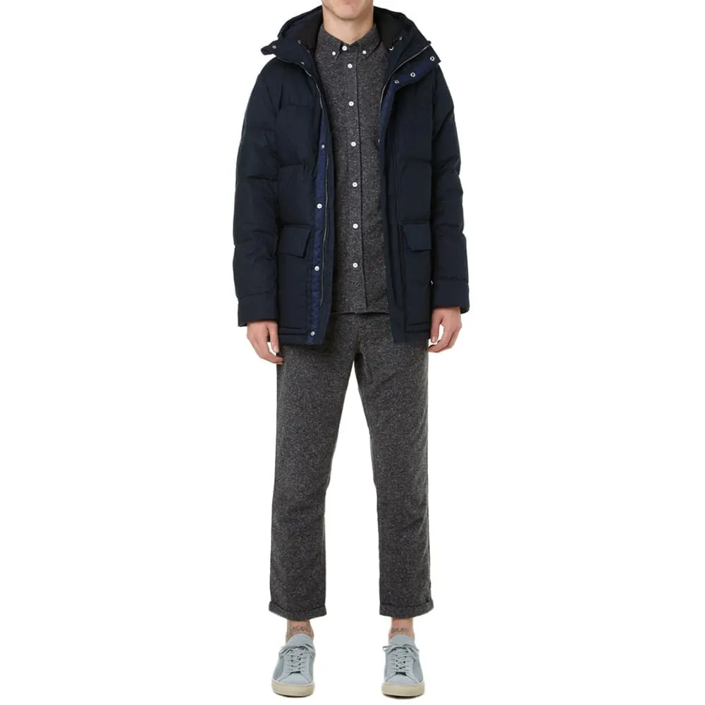 Norse Projects Willum Down Poplin JacketDark Navy