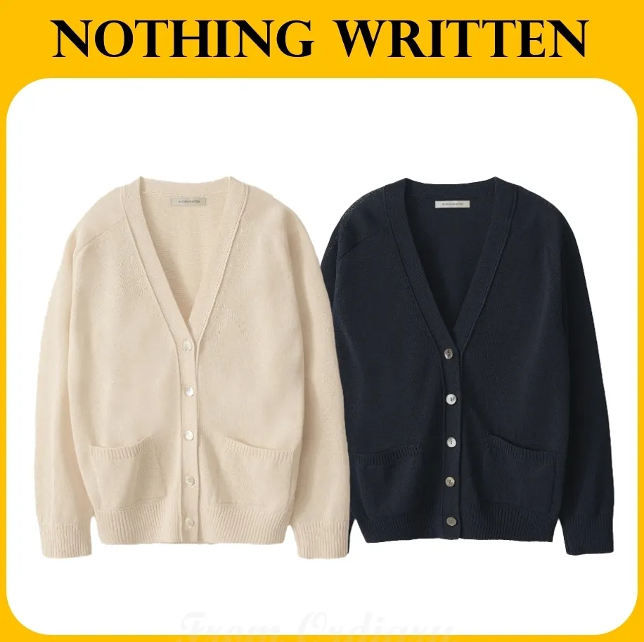 NOTHING WRITTEN  |Street Style Cardigans