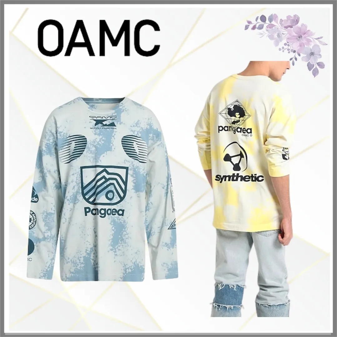 OAMC  |Long Sleeves Cotton Long Sleeve T-shirt Logo Designers