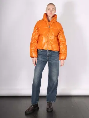 Padded Down Jacket - Orange