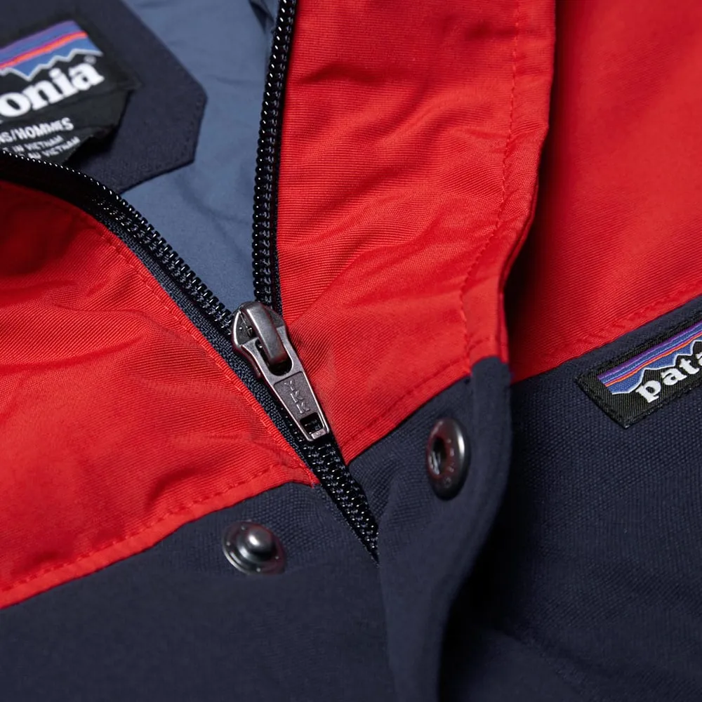 Patagonia Bivy Down VestClassic Navy & Cochineal Red